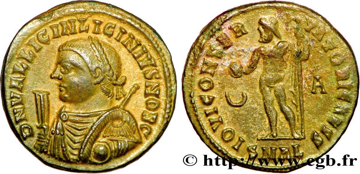 LICINIO II FIGLIO Centenionalis ou nummus MS/AU