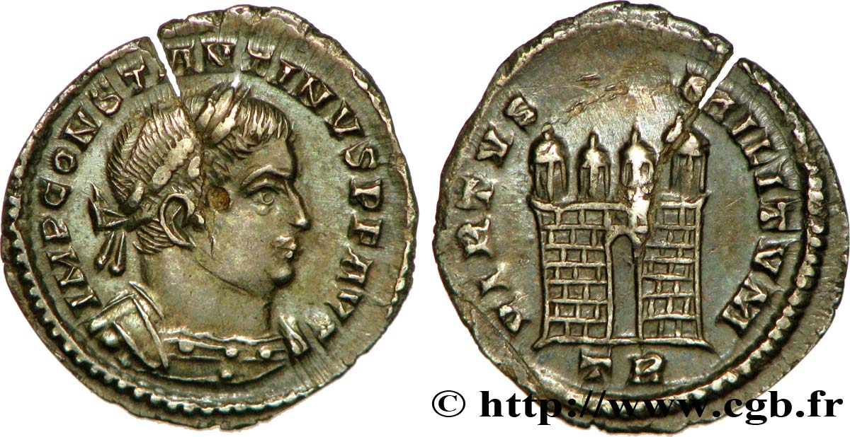 CONSTANTINO I EL MAGNO Demi-argenteus EBC