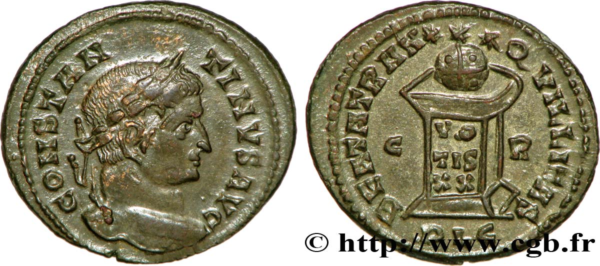 CONSTANTINE I THE GREAT Centenionalis ou nummus MS