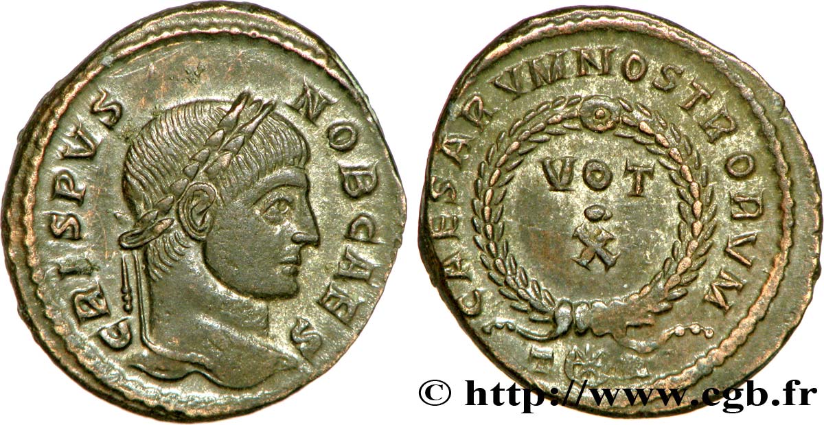 CRISPUS Centenionalis ou nummus fST