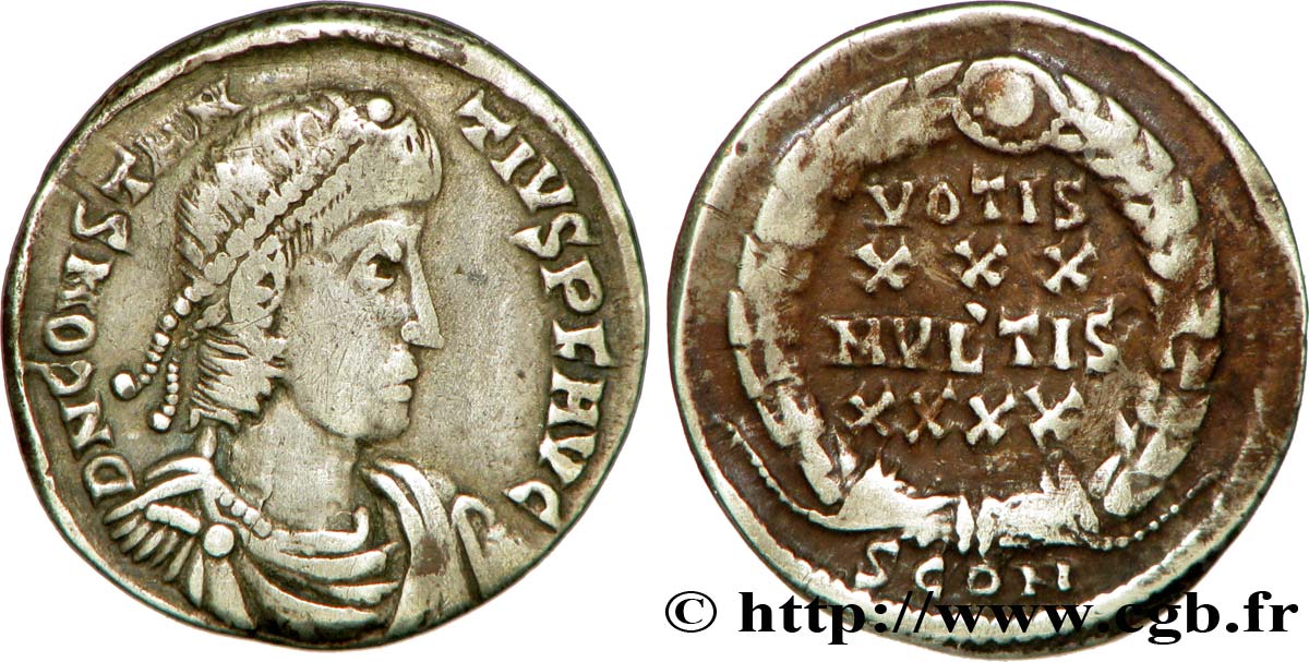 CONSTANTIUS II Silique SS