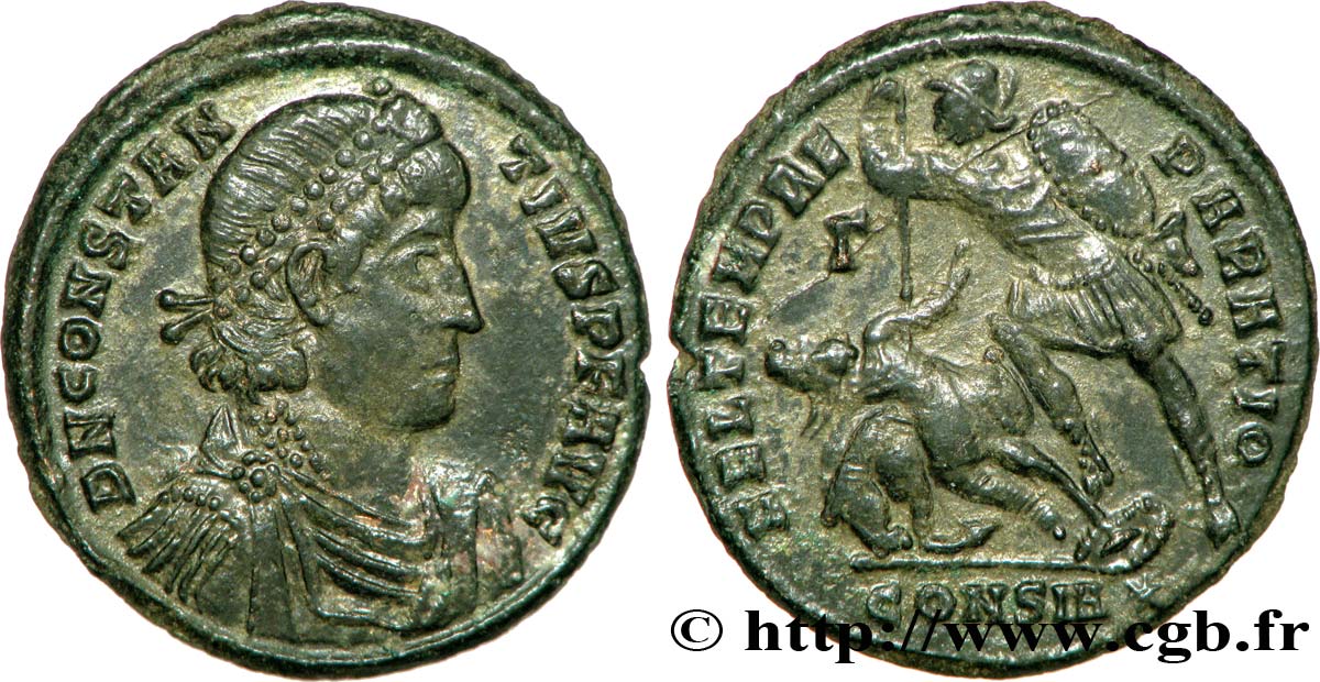 CONSTANTIUS II Maiorina, (MB, Æ 2) fST