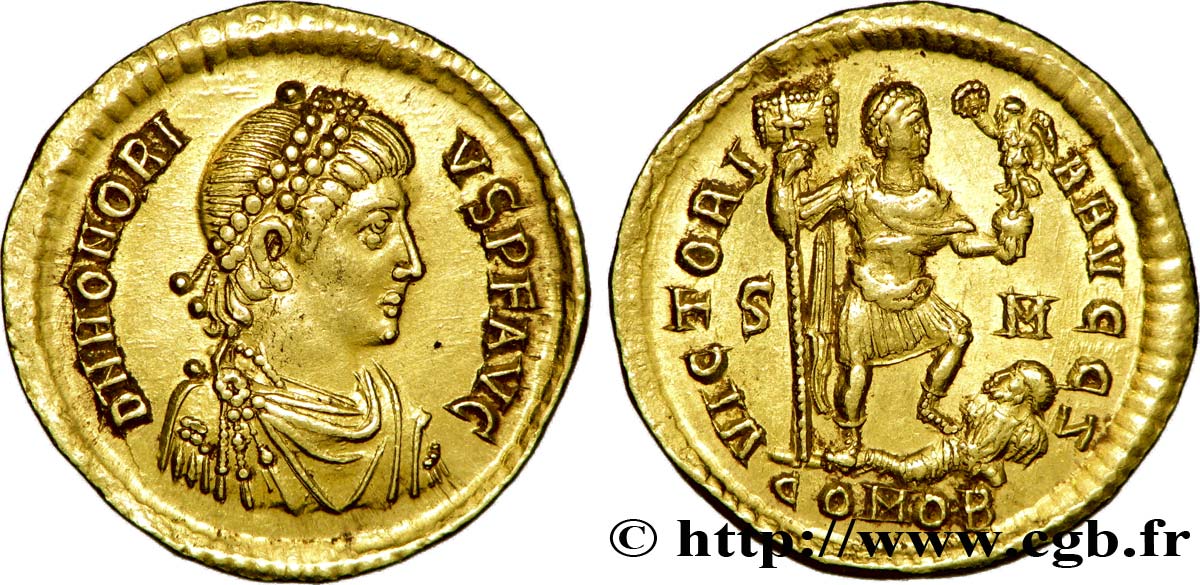 HONORIUS Solidus MS