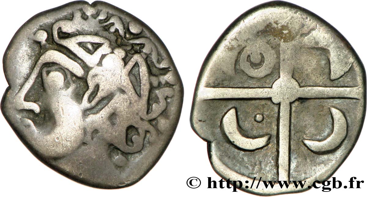 GALLIA - SOUTH WESTERN GAUL - LONGOSTALETES (Area of Narbonne) Drachme “au style languedocien”, S. 284 bis XF