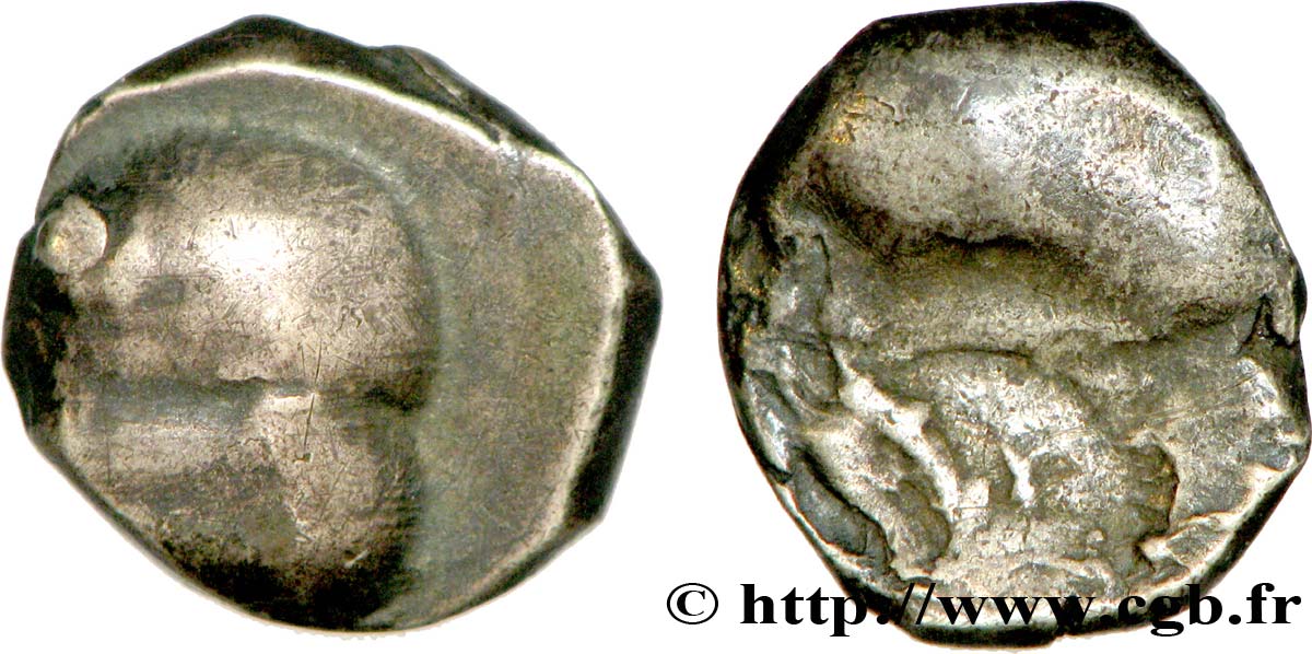 GALLIA - SOUTH WESTERN GAUL - TARUSATES (Area of Tartas) Drachme XF