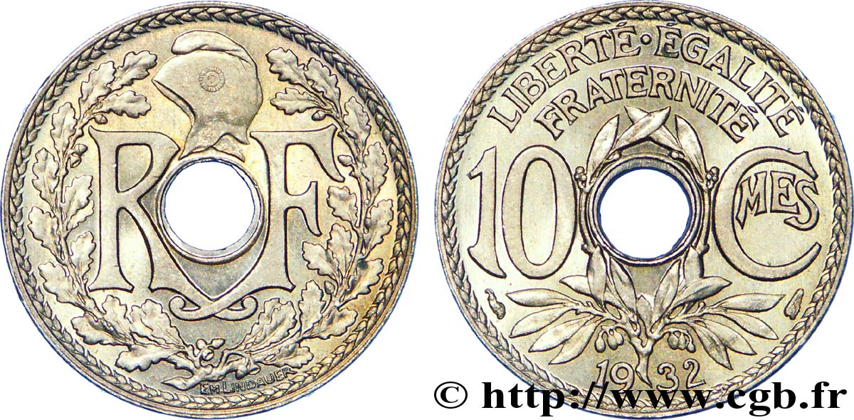 10 centimes Lindauer 1932  F.138/19 MS 