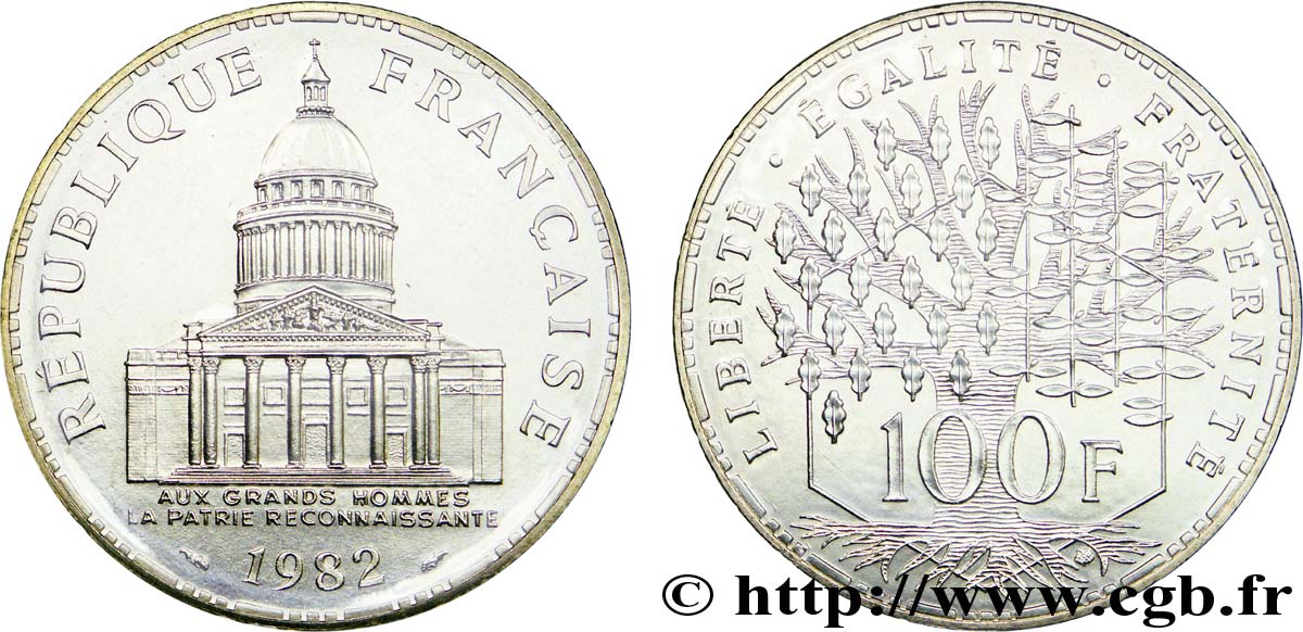 100 francs Panthéon 1982  F.451/2 MS 