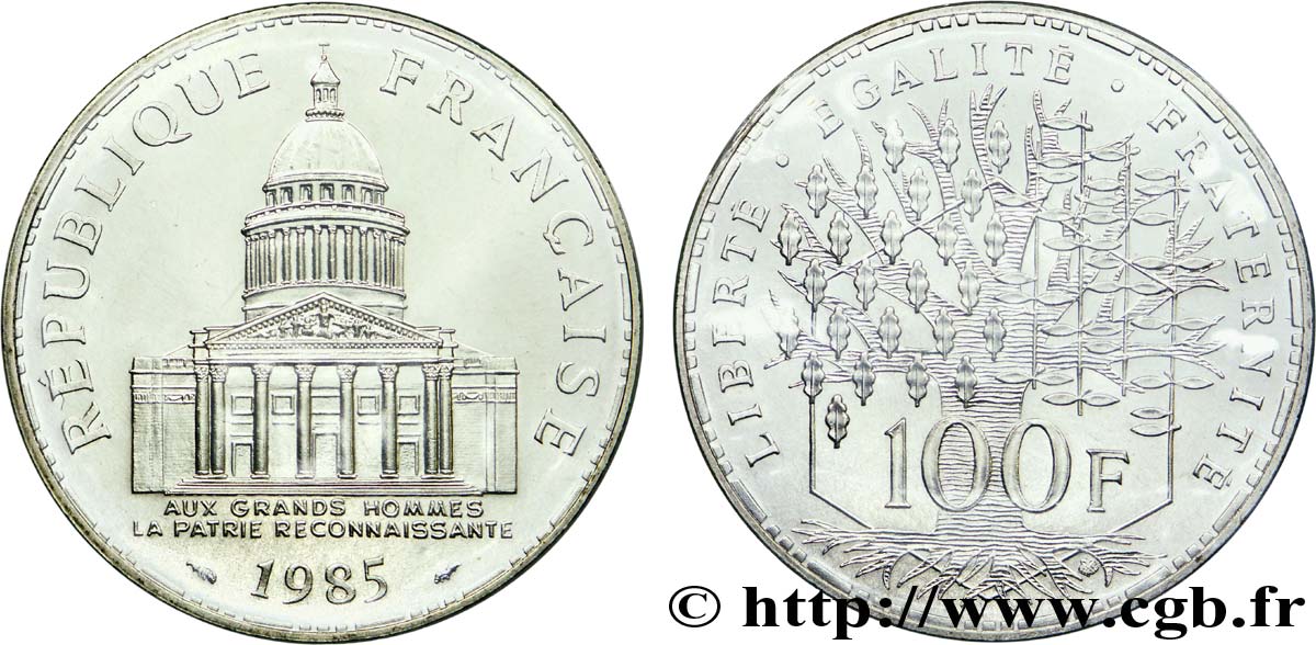100 francs Panthéon 1985  F.451/5 MS 