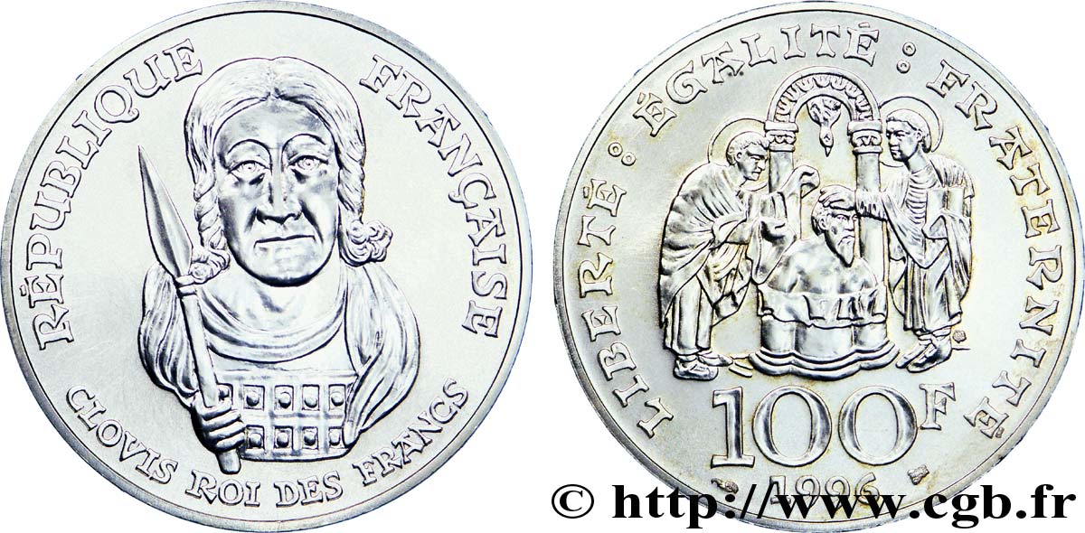 100 francs Clovis 1996  F.464/2 fST 