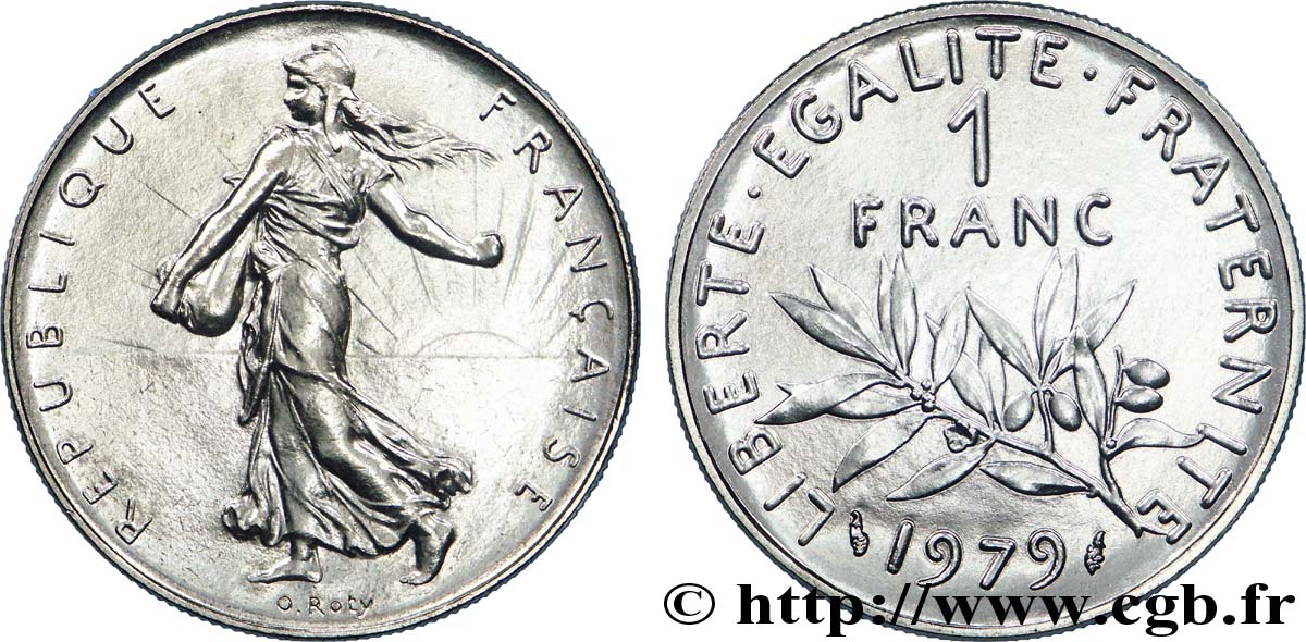 1 franc Semeuse, nickel 1979 Pessac F.226/24 ST 