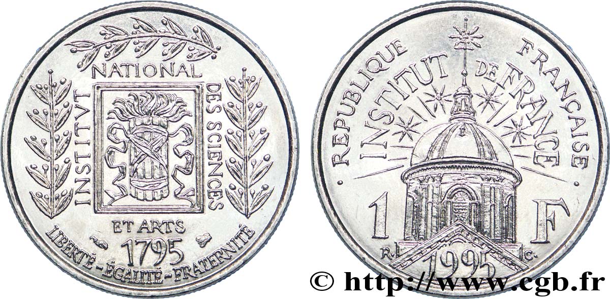 1 franc Institut de France 1995  F.230/2 SPL 