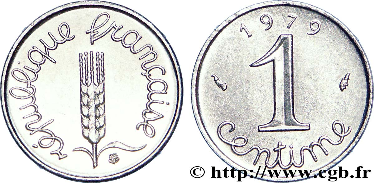 1 centime Épi 1979 Pessac F.106/35 EBC 