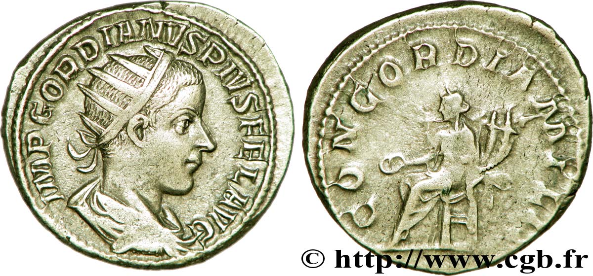 GORDIANO III Antoninien AU/XF