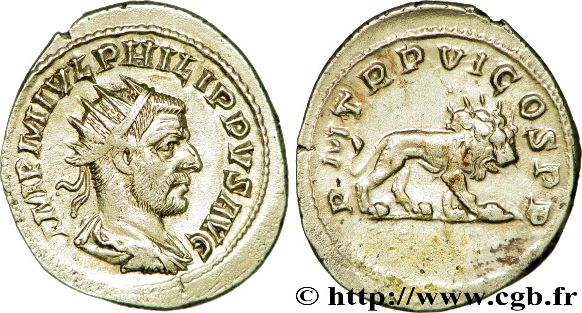 PHILIPPE Ier L ARABE Antoninien SUP