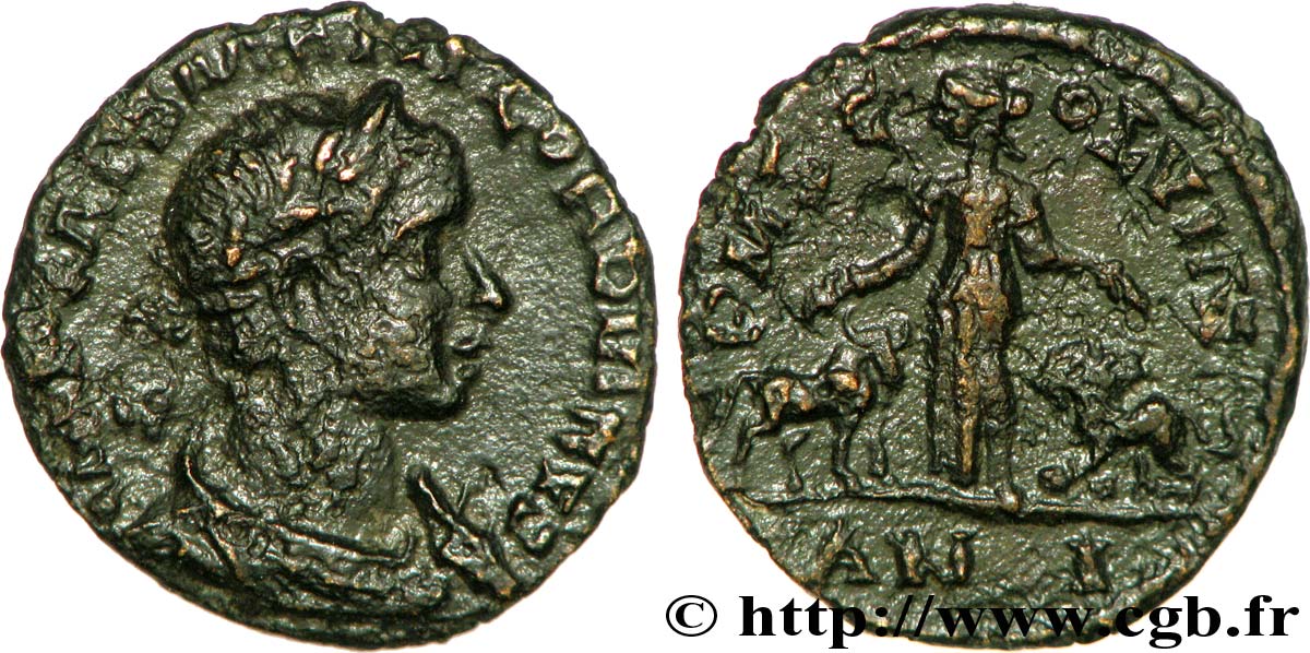 GORDIAN III As, (MB, Æ 20) AU
