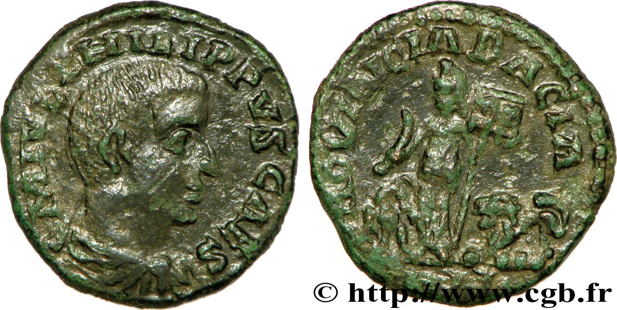 PHILIPPUS II As, (PB, Æ 19) VZ