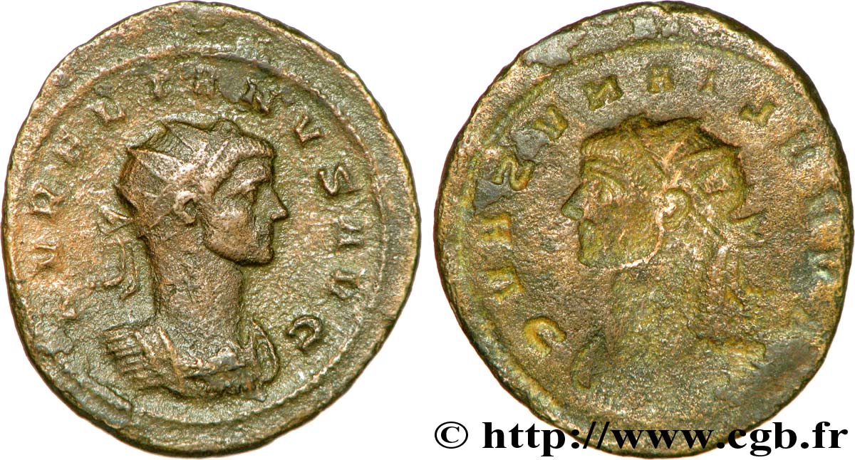 AURELIANUS Antoninien incus SS