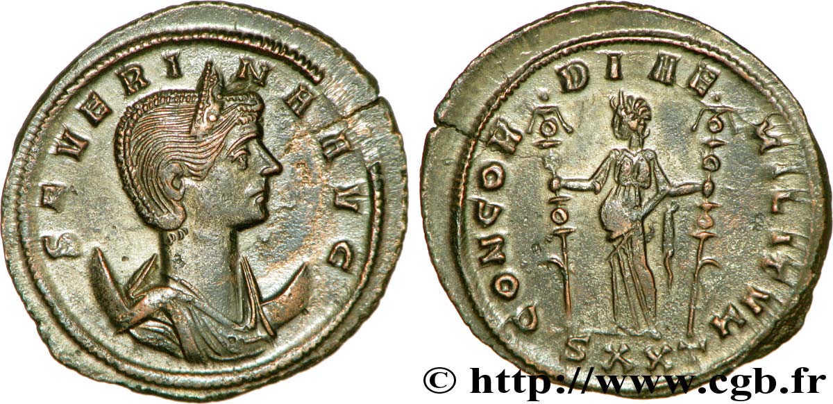 SEVERINA Aurelianus MS/AU