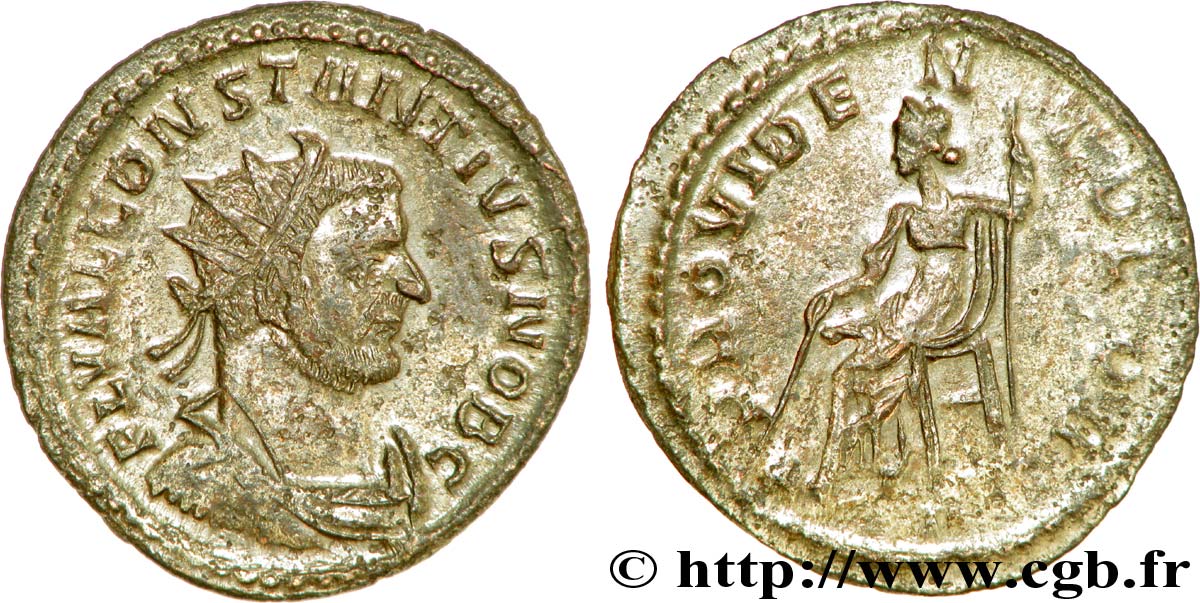 COSTANZO I CLORO Aurelianus MS/AU