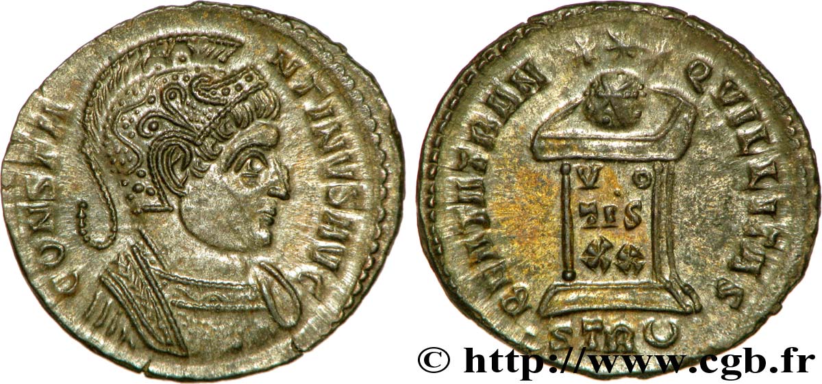 CONSTANTINE I THE GREAT Centenionalis ou nummus MS