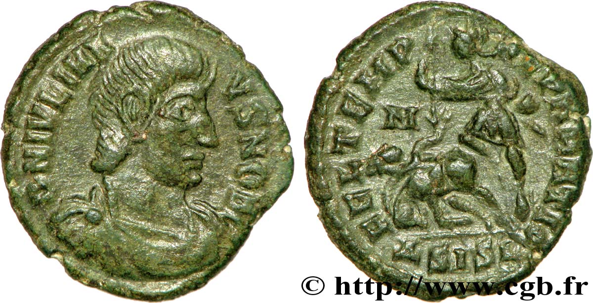 JULIAN II THE PHILOSOPHER Maiorina réduite, (PB, Æ 3) AU