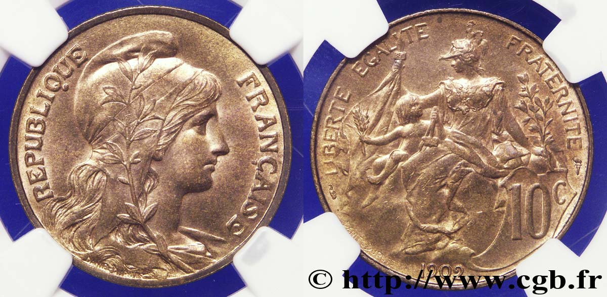10 centimes Daniel-Dupuis 1902  F.136/11 SPL 