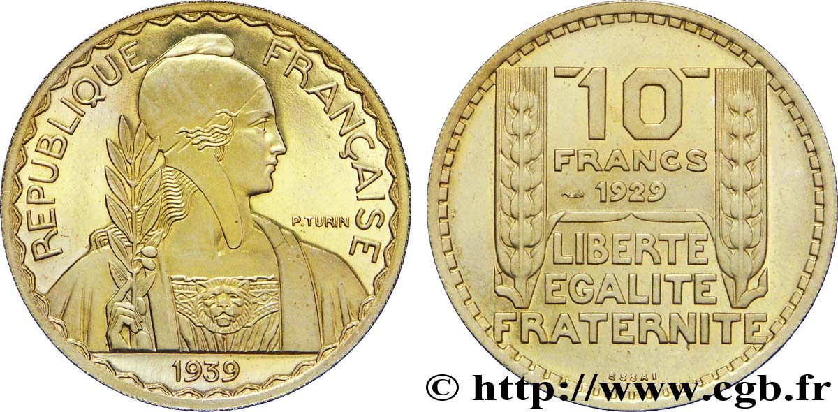 Préparation de la 20 francs Pétain, grand module,  30 mm, 13 g - Essai n.d. Paris Maz.2606 b SPL 