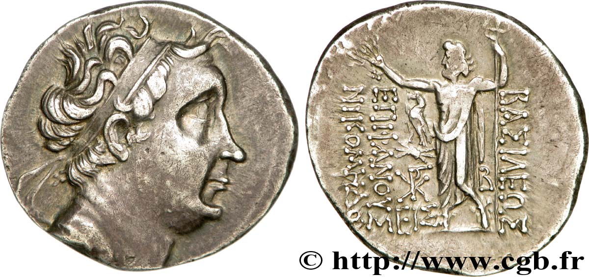 BITHYNIA - BITHYNIAN KINGDOM - NICOMEDES IV PHILOPATOR Tétradrachme AU