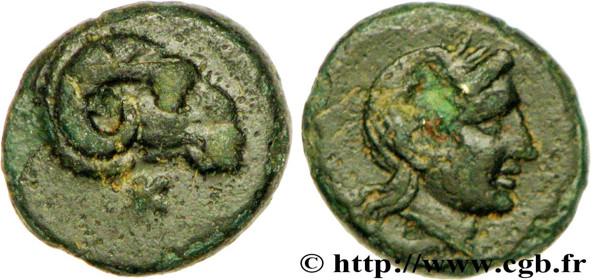 TROAS - KEBREN Unité de bronze, (PB, Æ 10) SS