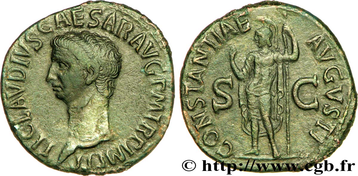 CLAUDIO Dupondius, (MB, Æ 29) AU