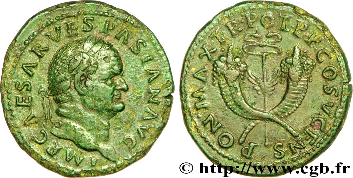 VESPASIAN Dupondius, (MB, Æ 28) AU