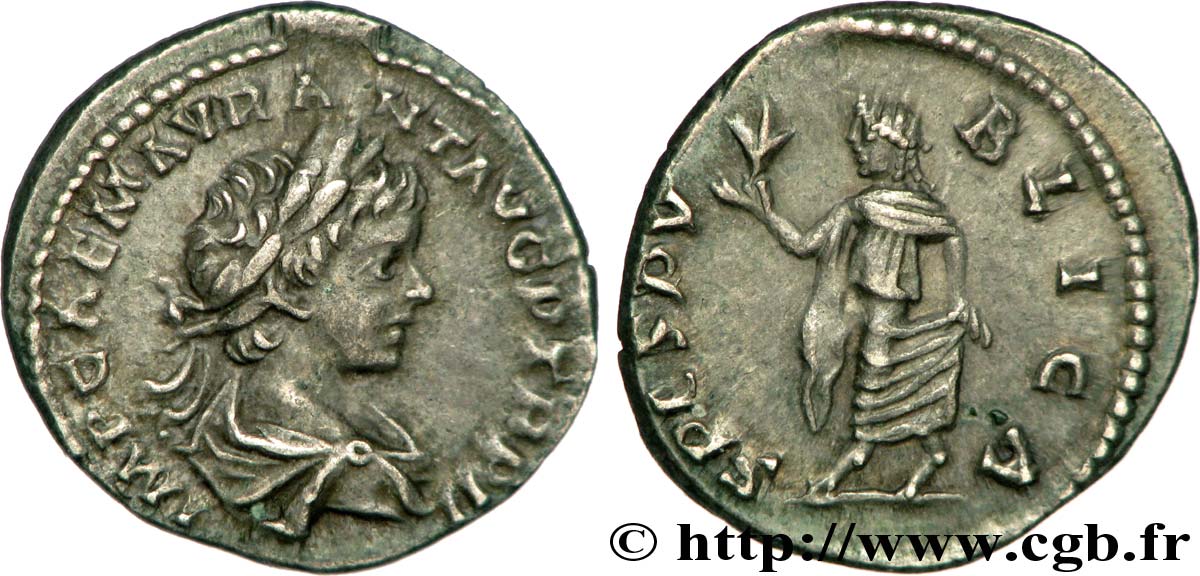 CARACALLA Denier MS