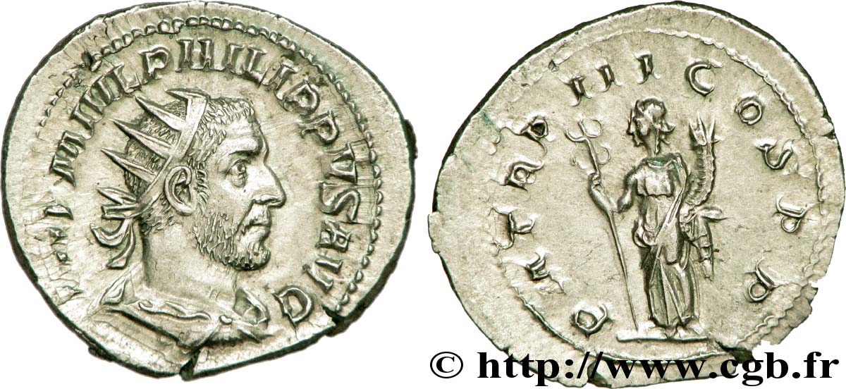 PHILIPPUS Antoninien MS