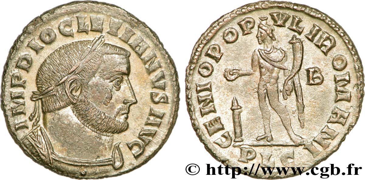 DIOCLECIANO Follis ou nummus SC