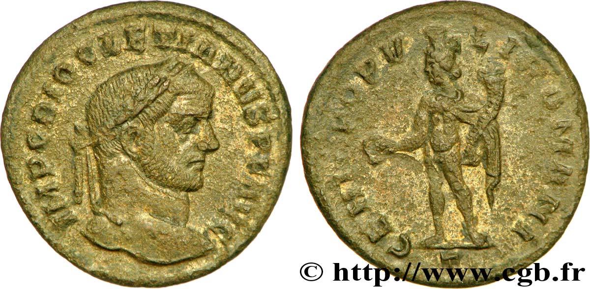 DIOCLEZIANO Follis ou nummus AU