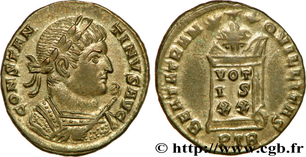 COSTANTINO I IL GRANDE Centenionalis ou nummus FDC