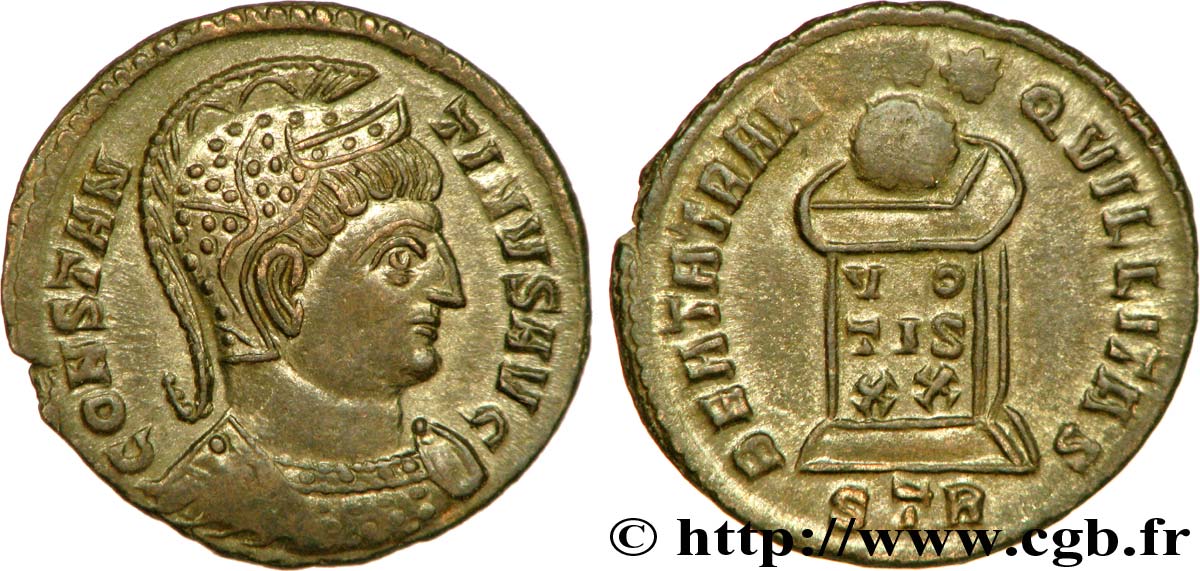 CONSTANTIN Ier LE GRAND Centenionalis ou nummus SPL/SUP