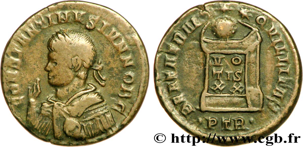 CONSTANTINO II Centenionalis ou nummus MBC