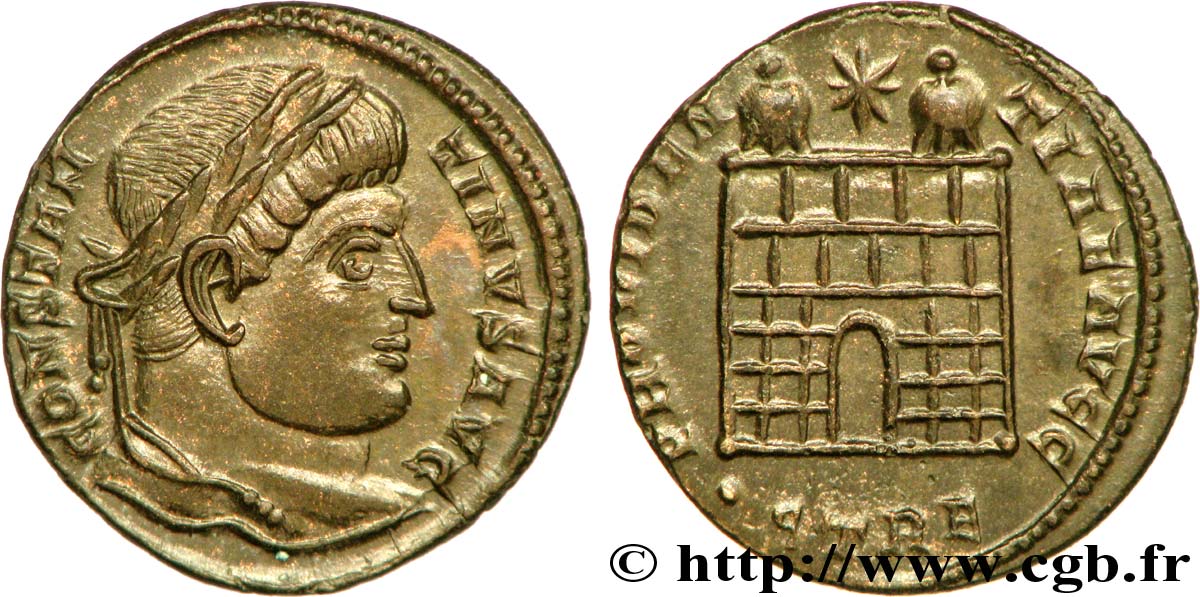 CONSTANTIN Ier LE GRAND Centenionalis ou nummus FDC