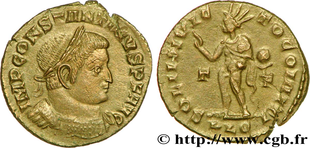 COSTANTINO I IL GRANDE Follis ou nummus MS