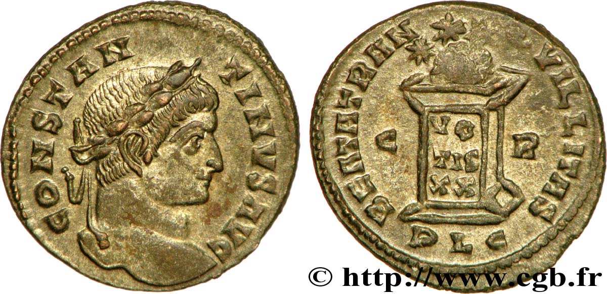 CONSTANTIN Ier LE GRAND Centenionalis ou nummus FDC/SPL