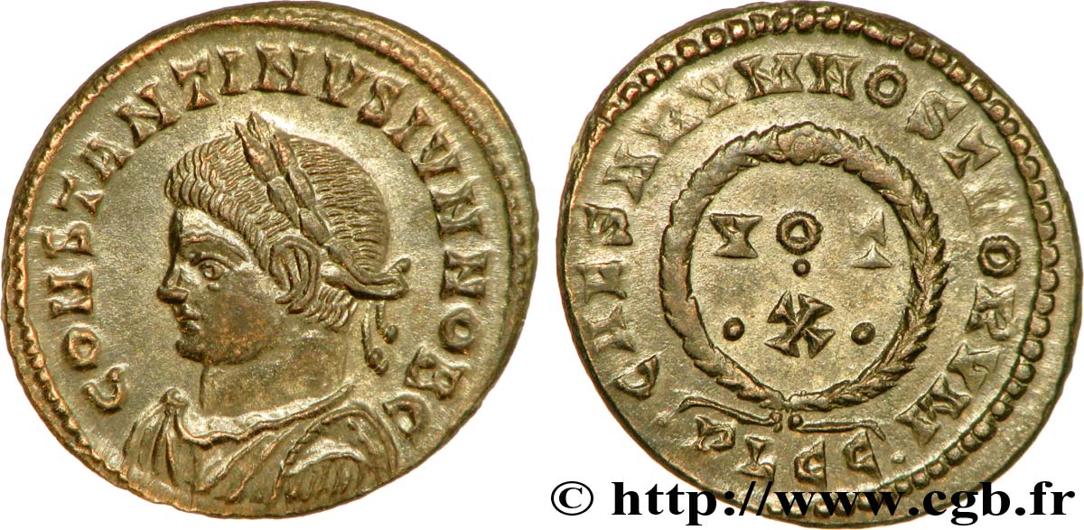 CONSTANTIN II Centenionalis ou nummus FDC