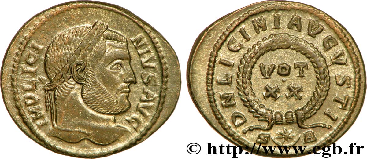 LICINIUS I Centenionalis ou nummus MS