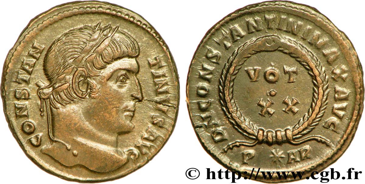 CONSTANTINE I THE GREAT Centenionalis ou nummus MS