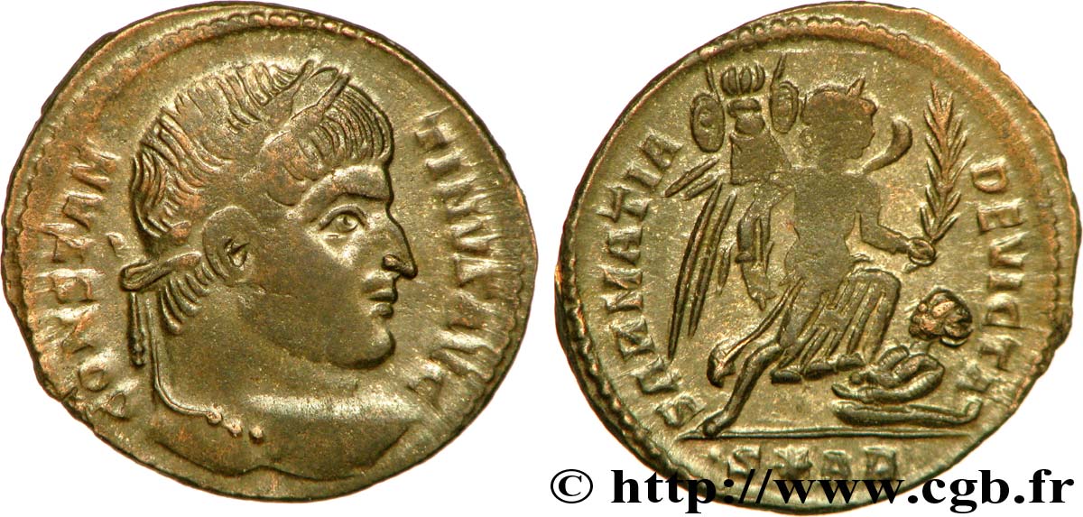 CONSTANTIN Ier LE GRAND Centenionalis ou nummus SUP