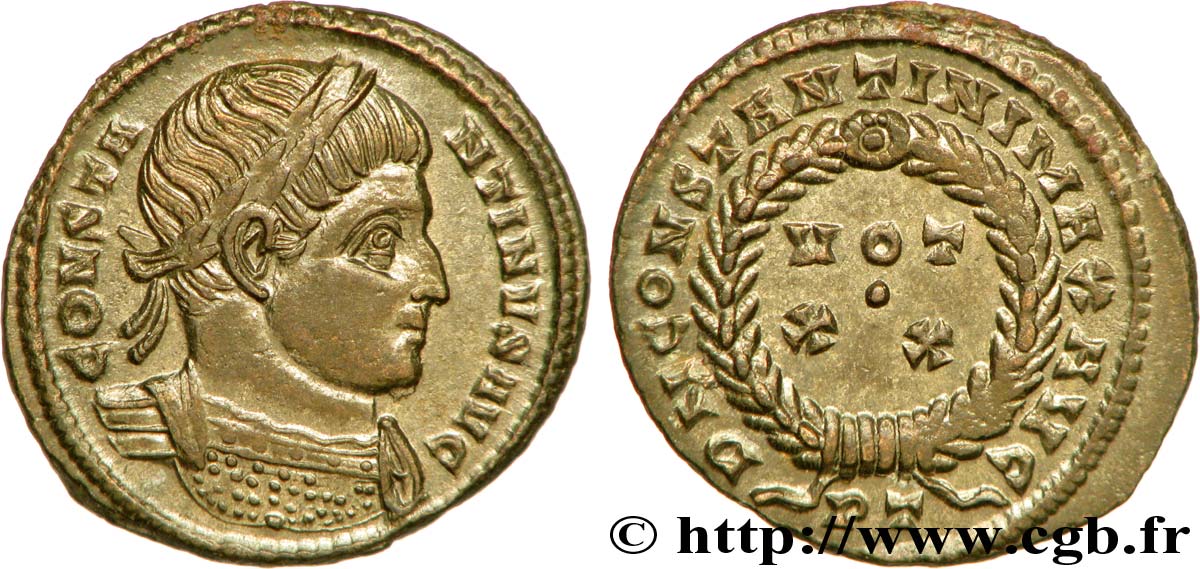 COSTANTINO I IL GRANDE Centenionalis ou nummus FDC