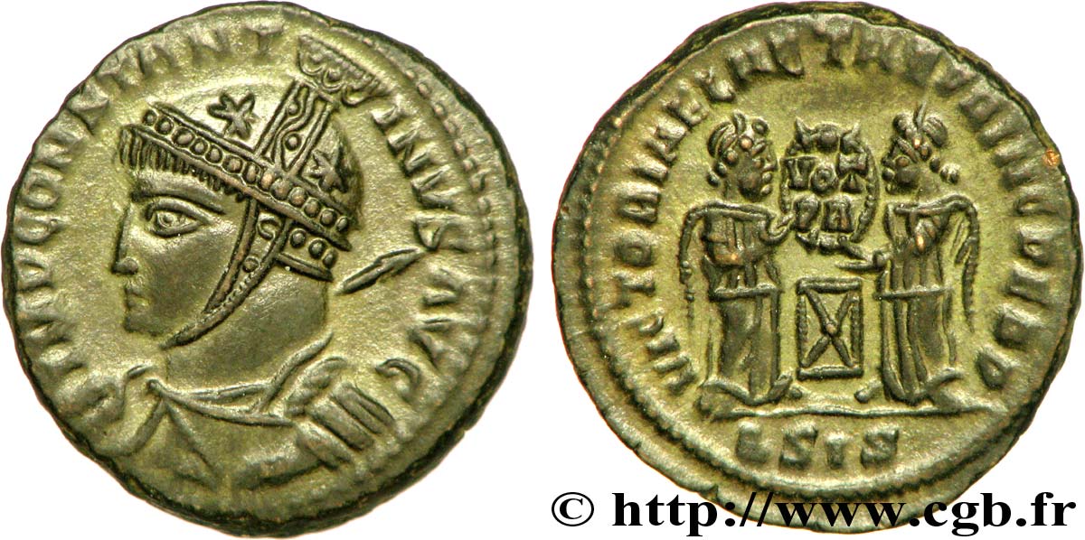 CONSTANTINUS I DER GROßE Centenionalis ou nummus fST