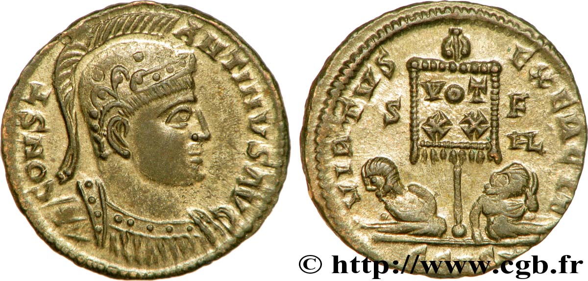 COSTANTINO I IL GRANDE Centenionalis ou nummus FDC