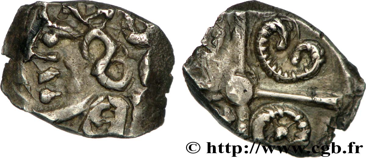 GALLIEN - SÜDWESTGALLIEN - RUTENI (Region die Rodez) Drachme “du type de Goutrens” SS