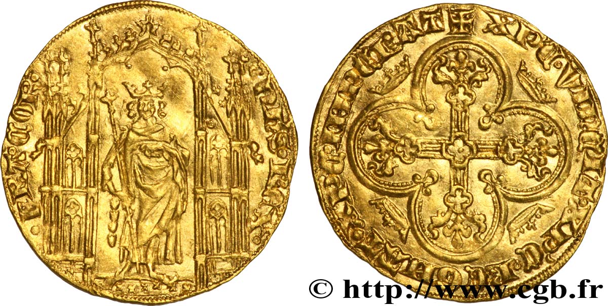 FILIPPO VI OF VALOIS Royal d or n.d.  AU